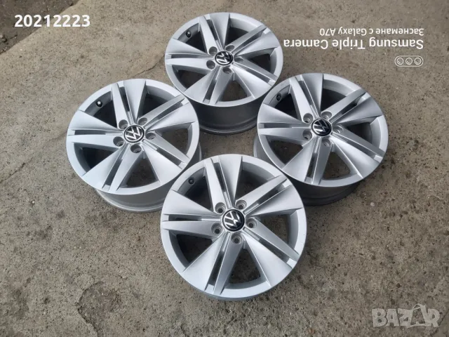 4 броя алуминиеви джанти за Volkswagen Golf 8-Hybrid 16, снимка 6 - Гуми и джанти - 50348981