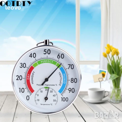 Висококачествен механичен измервател на влажност и температура