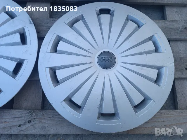 Оригинални тасове Audi 16 цола, снимка 4 - Аксесоари и консумативи - 50052652