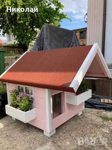 кучешка къща,къща за куче,колиба за куче,кучешка колиба, снимка 15 - За кучета - 50185593