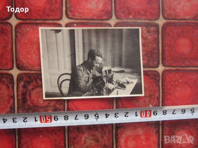 Картичка снимка немски войник 3 райх в17