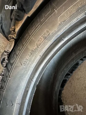 Зимни гуми Michelin размер 225/60/17, снимка 4 - Гуми и джанти - 56225822