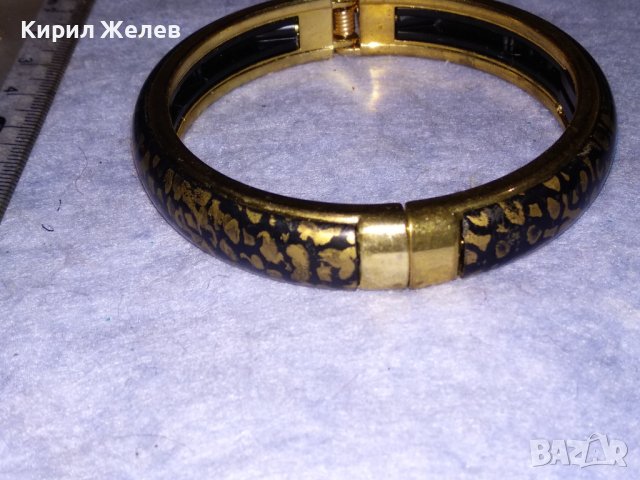 ЕФЕКТНА ПОЗЛАТЕНА ФЕШЪН АРТ СТОМАНЕНА МАСИВНА ГРИВНА 37934, снимка 12 - Гривни - 40837187