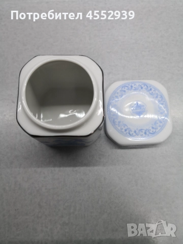 Порцеланова кутия за чай, снимка 4 - Други - 52852662