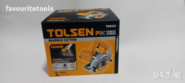 Ръчен циркуляр за плочки Tolsen 1450W, снимка 5 - Други инструменти - 49086895