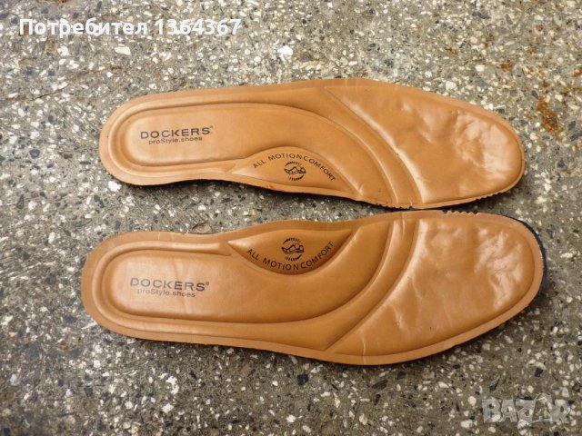 Нови мъжки кожени обувки DOCKERS GLACIER MOC, р-р 42.5, снимка 5 - Ежедневни обувки - 39498365