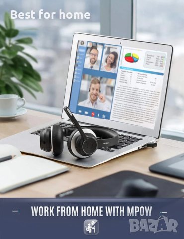 Mpow HC5 висококачествени безжични слушалки, снимка 10 - Bluetooth слушалки - 40395558