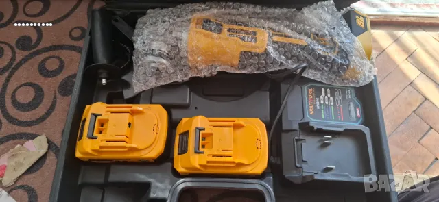 Ъглошлайф 36V 8ah, снимка 3 - Куфари с инструменти - 50149316