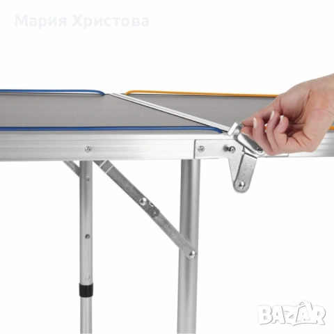 1бр/ MAXXMEE LED Beer Pong маса – парти маса с LED осветление, сгъваема и регулируема по височина, снимка 4 - Настолни игри - 53328439