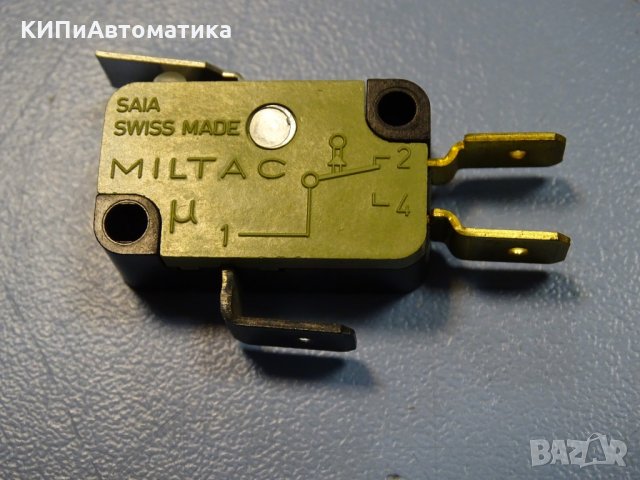 микроключ MILTAK XGK2.J40 micro switch snap action, снимка 7 - Резервни части за машини - 36001287