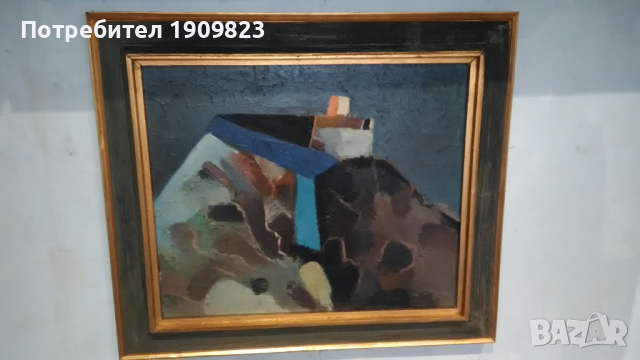 Стара маслена картина , снимка 7 - Картини - 36125874