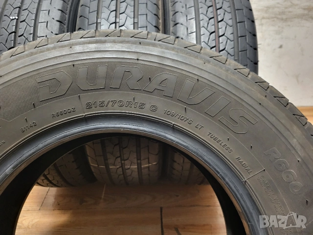 215/70/15C Bridgestone / летни гуми бус, снимка 8 - Гуми и джанти - 53055053