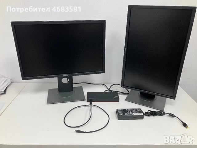 2 броя монитори Dell P2217 – перфектно състояние