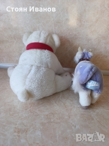 Плюшено мече Кока Кола и Крава Милка, снимка 6 - Плюшени играчки - 53132988