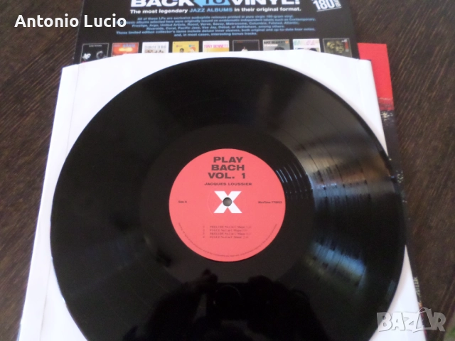 Jacques Loussier  Play Bach n.1, снимка 3 - Грамофонни плочи - 51558659