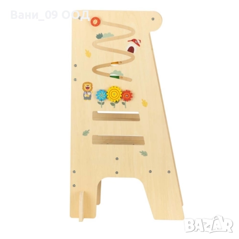 Детска кула "Монтесори" с различни активности, снимка 8 - Образователни игри - 51861761