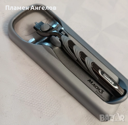 Самобръсначката Gillette Mach 3 , снимка 7 - Други - 53640761
