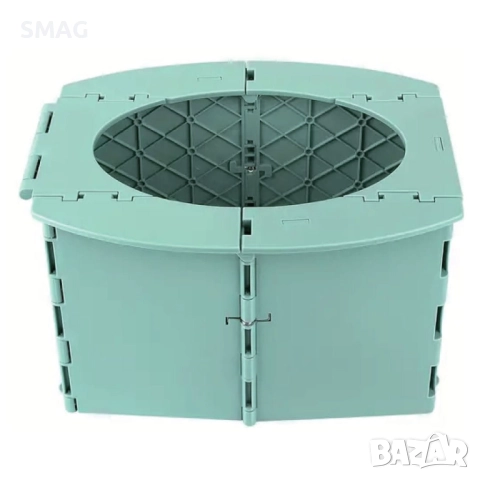 Сгъваемо детско гърне за пътуване Honey Baby, зелено_1247545, снимка 2 - Други - 52306701