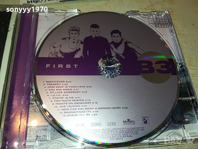 FIRST B3 ORIGINAL CD 2803231127, снимка 4 - CD дискове - 40163961