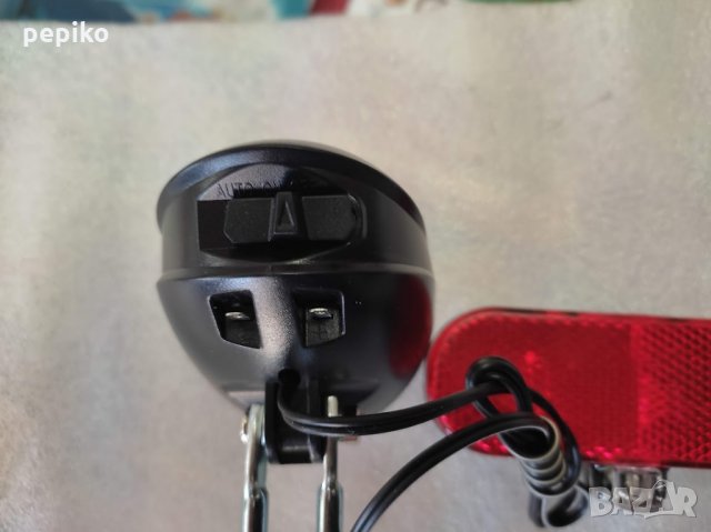 Продавам колела внос от Германия НОВИ фарче и стопче за динамо главина ELEKTRIK, снимка 3 - Аксесоари за велосипеди - 35883755