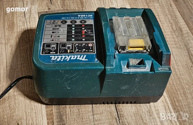 Оригинално бързо зарядно Makita DC18RA, 7.2–18V, Li-Ion/Ni-MH, снимка 9 - Оригинални зарядни - 55806806