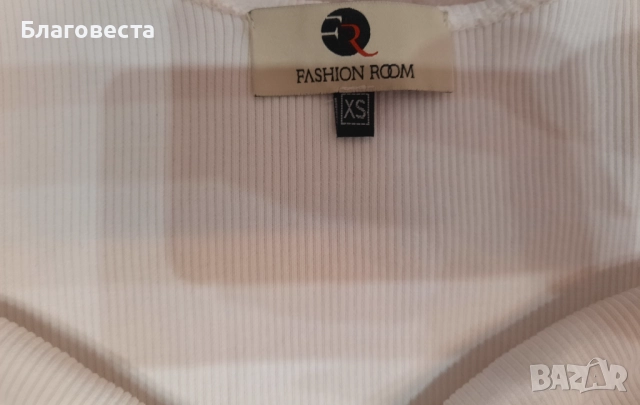 Къса блуза (топ) на Fashion Room , снимка 4 - Блузи с дълъг ръкав и пуловери - 52594484