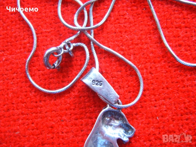 Сребро 925 колие, снимка 4 - Колиета, медальони, синджири - 53256168