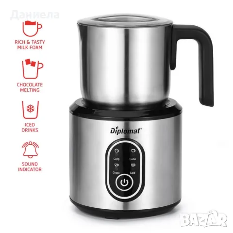 Кана за мляко на пяна Diplomat, снимка 5 - Кани - 49348317