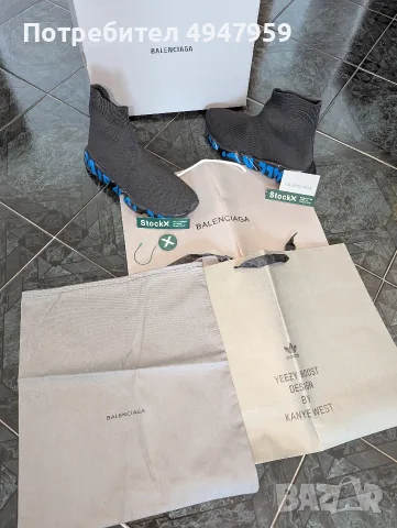 Balenciaga Speed Trainer „Graffiti“ No.44 !! OP 850€ !Обувки Balenciaga Speed Trainer „Graffiti“, снимка 2 - Маратонки - 56057621