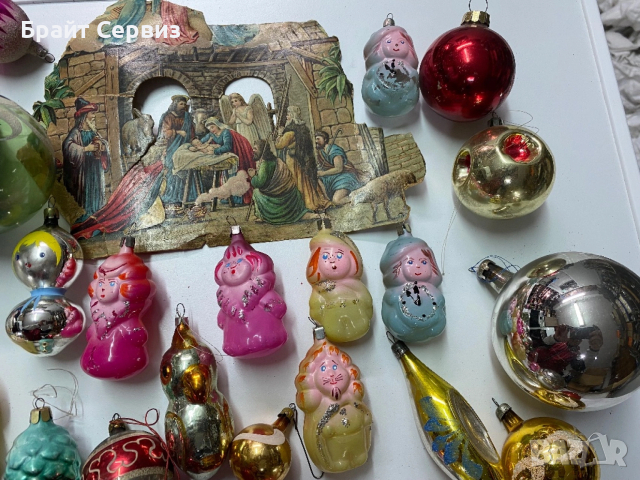 Украшения за елха ретро, снимка 3 - Колекции - 53438089