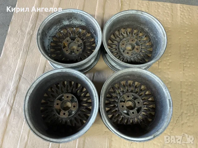 Ретро алуминиеви джанти 14 цола 4x100, снимка 14 - Гуми и джанти - 56144127