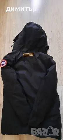 Черно дамско яке Canada Goose със пух , M, снимка 4 - Якета - 56127500