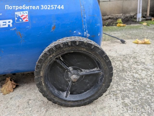 Компресор за въздух Devilbiss DF 412-2, 50 литра, Безмаслен, Монофазен, снимка 11 - Други машини и части - 52591220