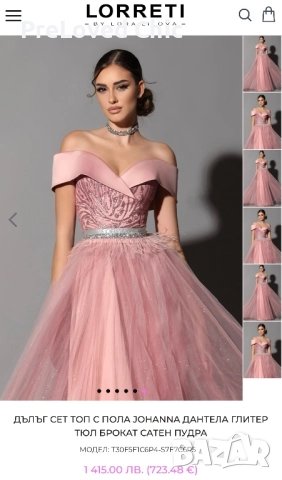 Рокля LORRETI , снимка 2 - Рокли - 51701247