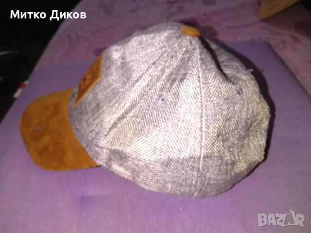 FOX Germany маркова шапка бейзболна регулируема нова козирка естествена кожа, снимка 6 - Шапки - 51766325