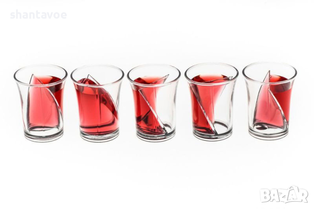 Ефектни двойни шотове за миксиране на коктейли – 5 броя, снимка 7 - Чаши - 44602153