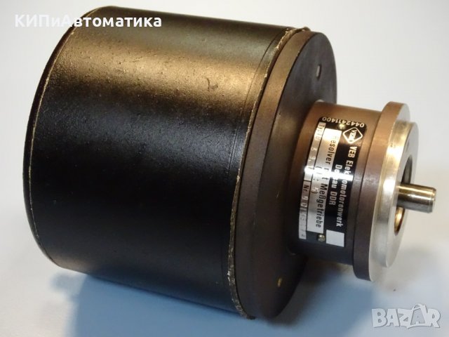 резолвер VEB Elektromotorenwerk typ 1969.1 resolver with measuring transmission 1:5, снимка 3 - Резервни части за машини - 40196177