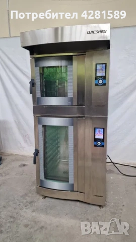 Немски конвектомати-фурни за хлебни и сладкарски изделия Wiesheu за 10 и 5 тави, снимка 12 - Други машини и части - 53655662