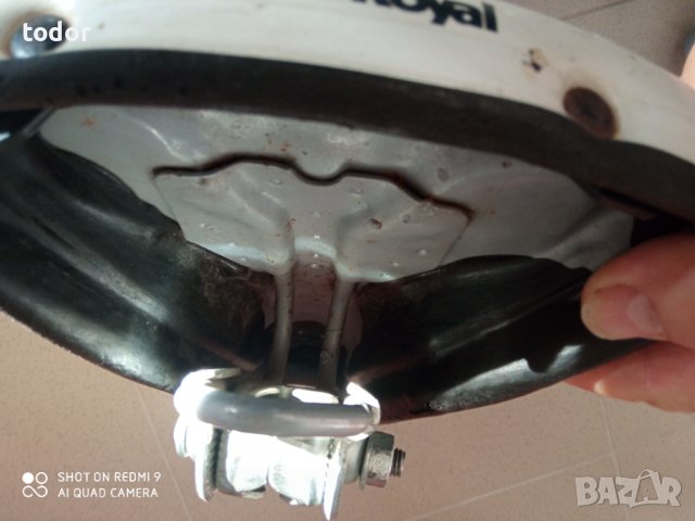 ретро седалка с амортесьорна прожина, снимка 5 - Аксесоари за велосипеди - 42468490