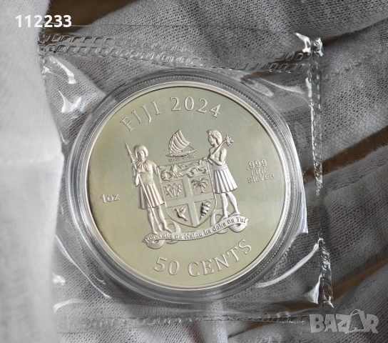 Сребърна монета Робокоп една унция 999.9, снимка 2 - Нумизматика и бонистика - 52899005