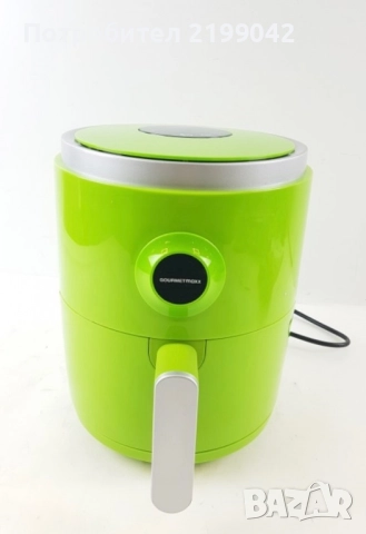 Фритюрник с горещ въздух зелен