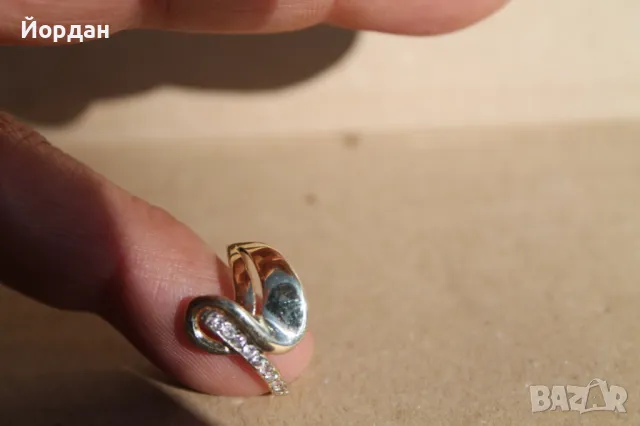 Златен дамски пръстен , снимка 8 - Пръстени - 47812986