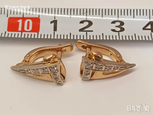 Руско злато , снимка 6 - Обеци - 49795350