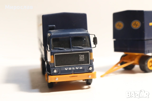 HERPA H0 1/87 VOLVO TIR КОЛИЧКА КАМИОН МОДЕЛ, снимка 4 - Колекции - 53445490