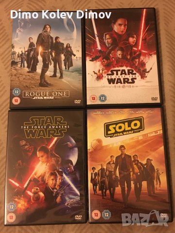 STAR WARS DVD Колекция Оригинали!