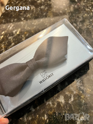 луксозна папийонка Wilvorst, снимка 2 - Сватбени аксесоари - 44561053