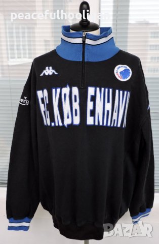 FC Copenhagen Kappa 1/4 Zip/ ФК Копенхаген -oригнално горнище голям размер 4XL/5XL, снимка 1 - Спортни дрехи, екипи - 44350080