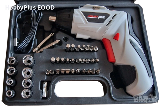 Електрическа отвертка с вградена Li-ion презареждаема батерия