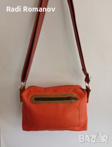 Дамска кожена чанта, естествена кожа, чанта за рамо, диагоналка, ежедневна чанта, , снимка 2 - Чанти - 41697278