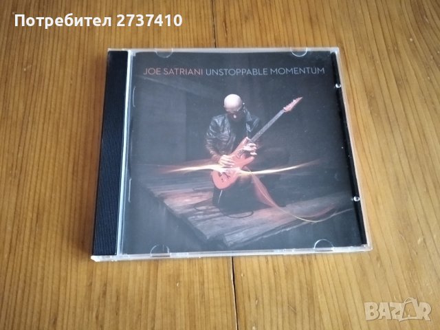 JOE SATRIANI - UNSTOPPABLE MOMENTUM 8лв матричен диск, снимка 1 - CD дискове - 39234186
